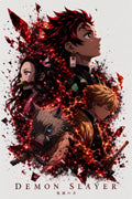 Demon Slayer — Paper Poster