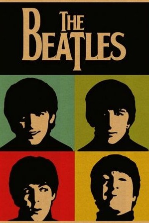 The Beatles — Paper Poster