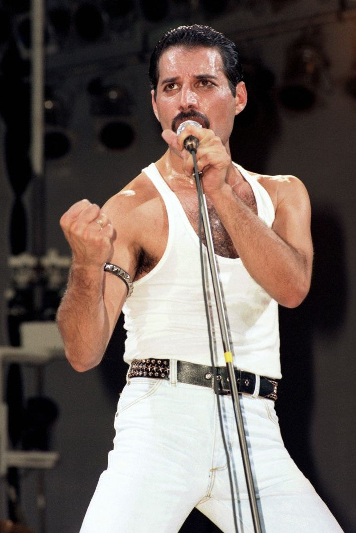Queen — Freddie Mercury — Paper Poster