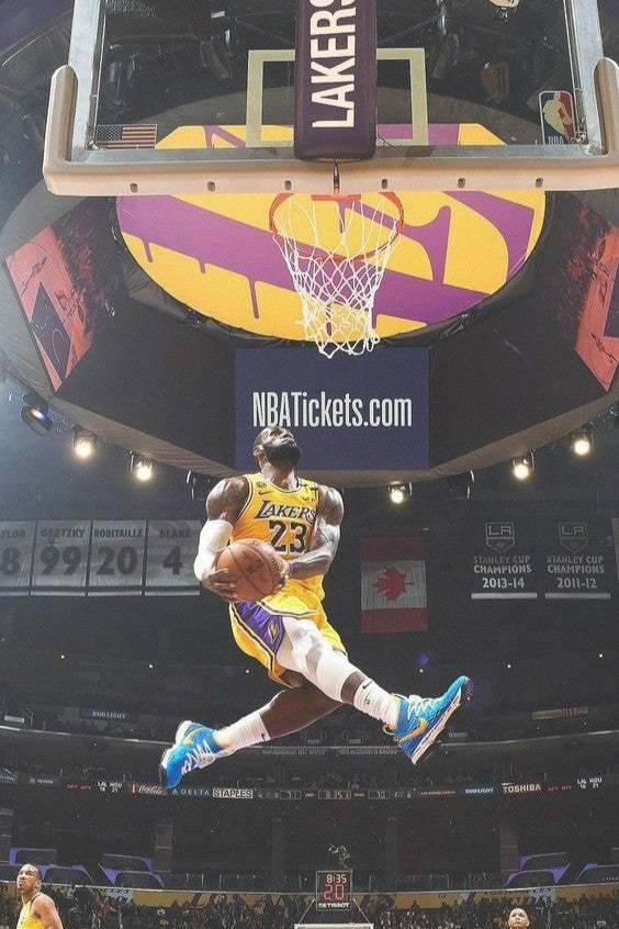 LeBron James — Paper Poster