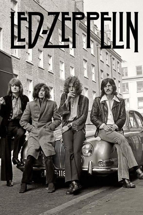 Led Zeppelin — Paper Poster
